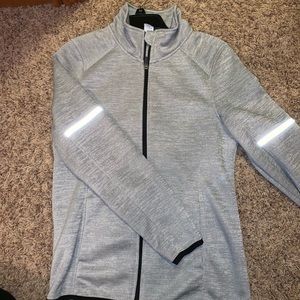 Zip up workout jacket
